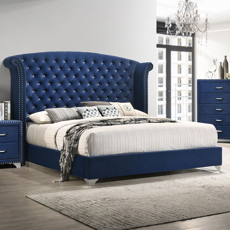 Melody Wingback Bed - Furniture City (CA)l