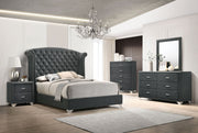 Melody Wingback Bed - Furniture City (CA)l