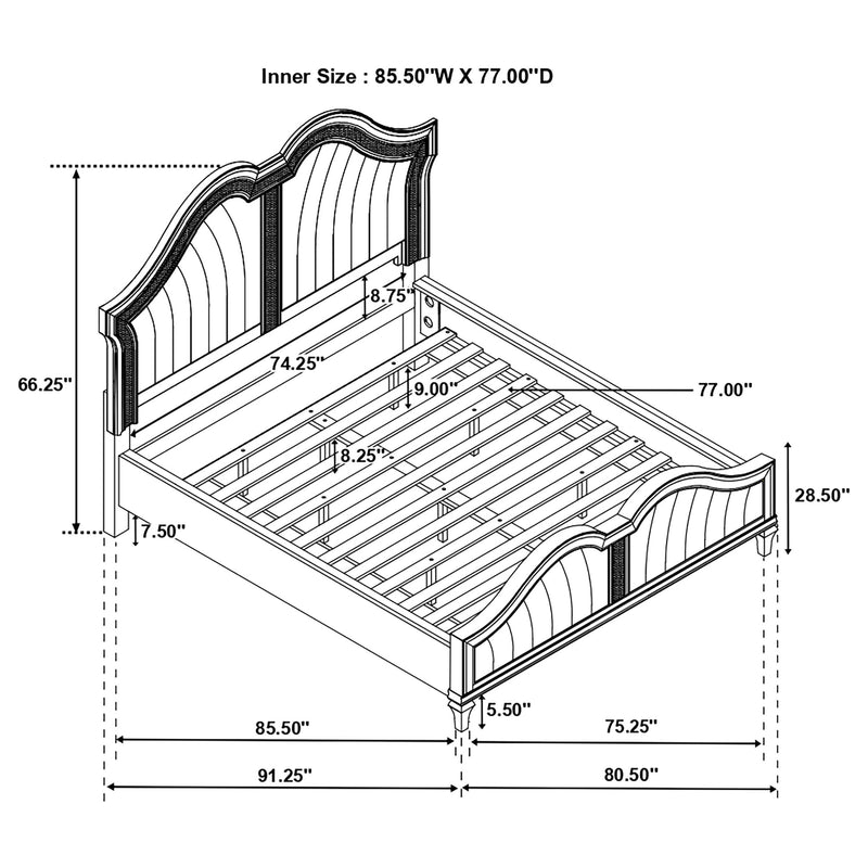 Evangeline Bedroom Set - Furniture City (CA)l