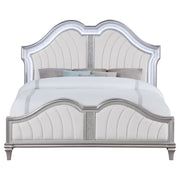 Evangeline Panel Bed with LED Lighting - Furniture City (CA)l
