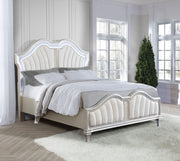 Evangeline Panel Bed with LED Lighting - Furniture City (CA)l