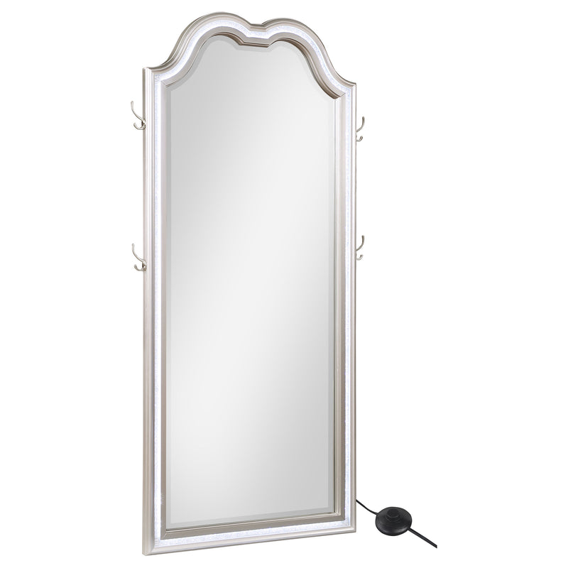Evangeline Floor Mirror with LED Lighting - Furniture City (CA)l