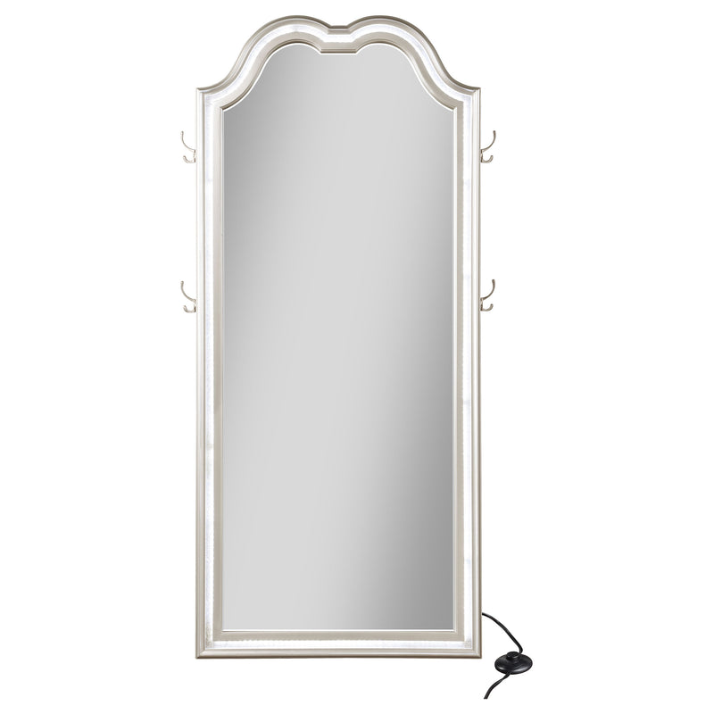 Evangeline Floor Mirror with LED Lighting - Furniture City (CA)l