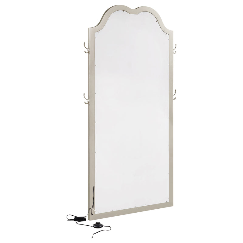 Evangeline Floor Mirror with LED Lighting - Furniture City (CA)l