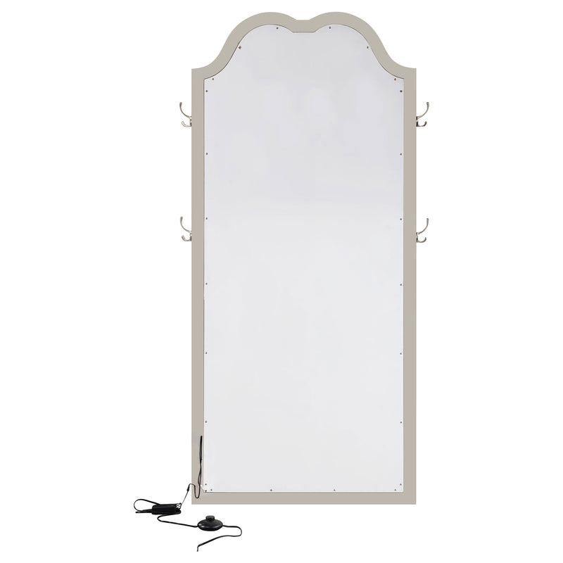 Evangeline Floor Mirror with LED Lighting - Furniture City (CA)l