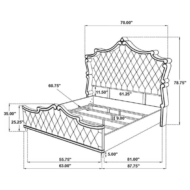 Antonella Bedroom Set - Furniture City (CA)l