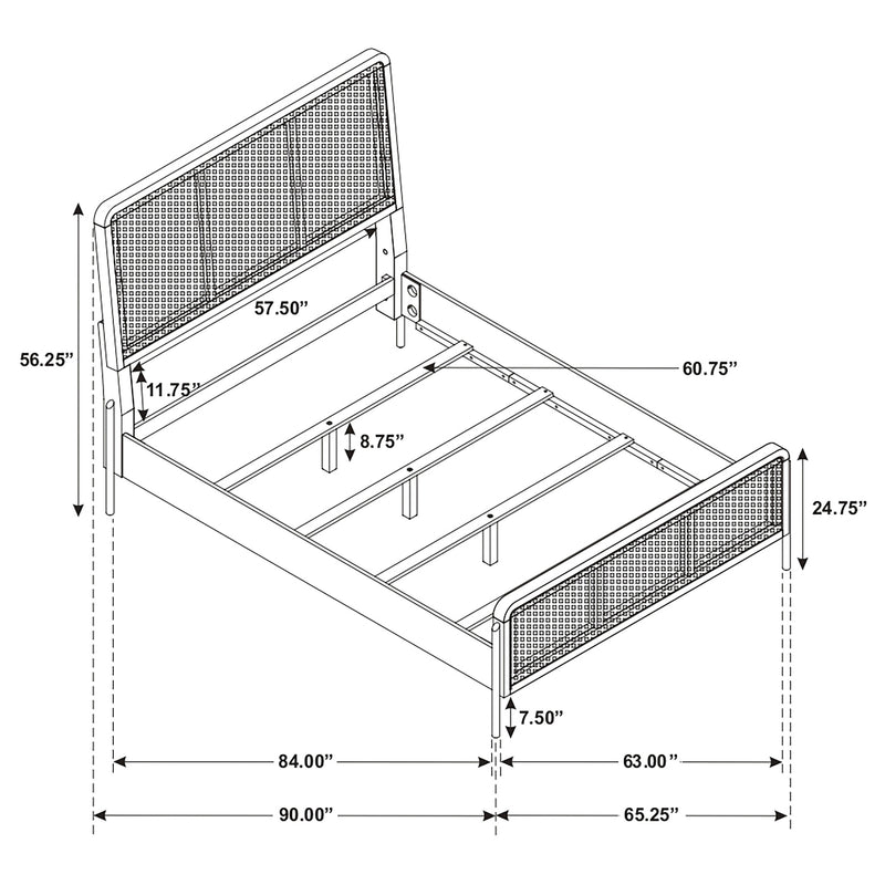 Arini Panel Bed - Furniture City (CA)l