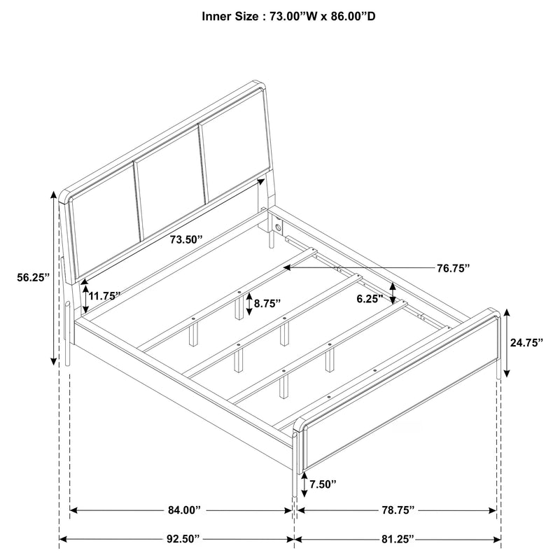 Arini Panel Bed - Furniture City (CA)l