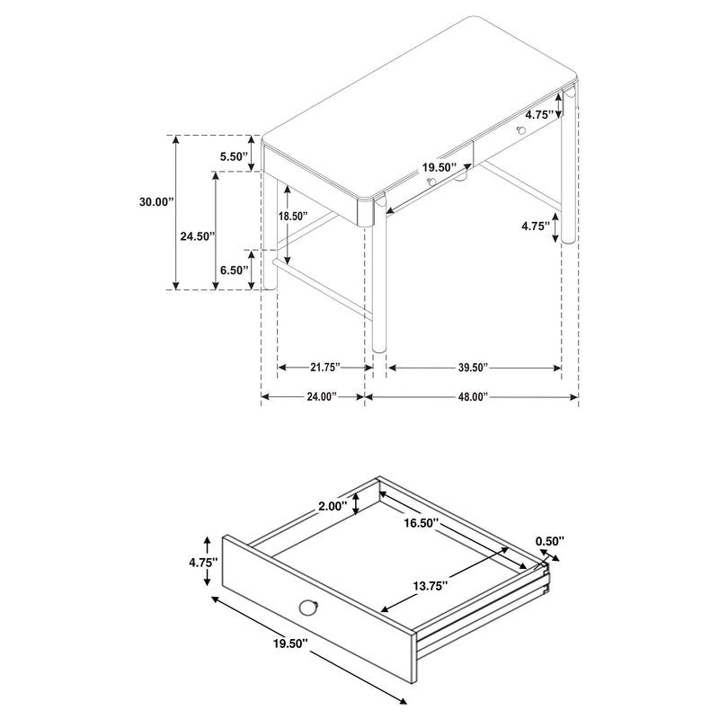Arini Makeup Vanity Table - Furniture City (CA)l