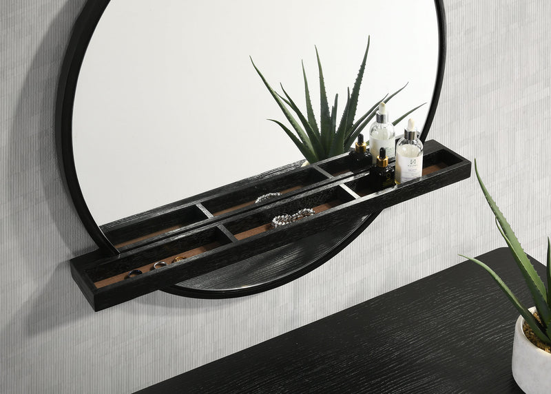 Arini Makeup Vanity Table with Wall Mirror - Furniture City (CA)l