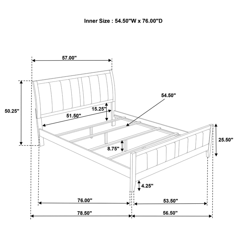 Wilkes Panel Bed - Furniture City (CA)l