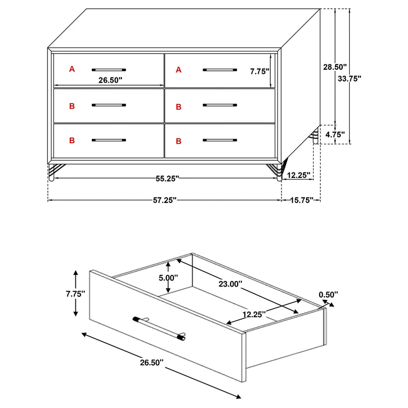 Lucia Bedroom Set - Furniture City (CA)l