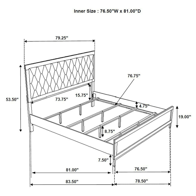 Sonora Panel Bed - Furniture City (CA)l