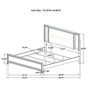 Marmore Bedroom Set - Furniture City (CA)l