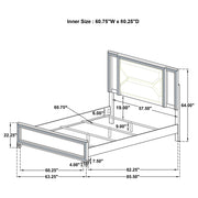 Marmore Bedroom Set - Furniture City (CA)l