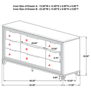 Marmore Bedroom Set - Furniture City (CA)l