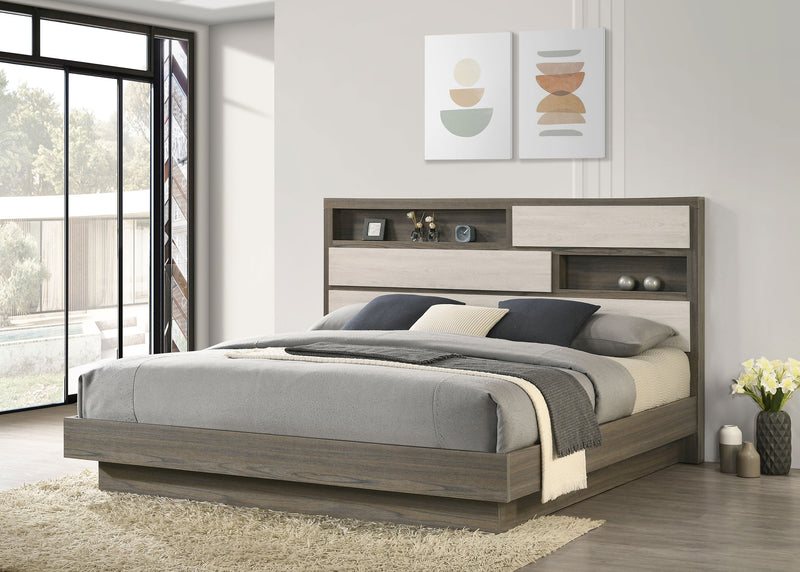 Fenwick Bookcase Platform Bed - Furniture City (CA)l