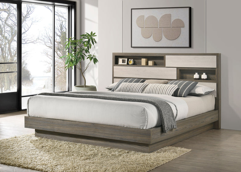 Fenwick Bookcase Platform Bed - Furniture City (CA)l