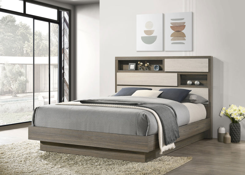 Fenwick Bookcase Platform Bed - Furniture City (CA)l