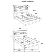 Fenwick Bookcase Platform Bed - Furniture City (CA)l