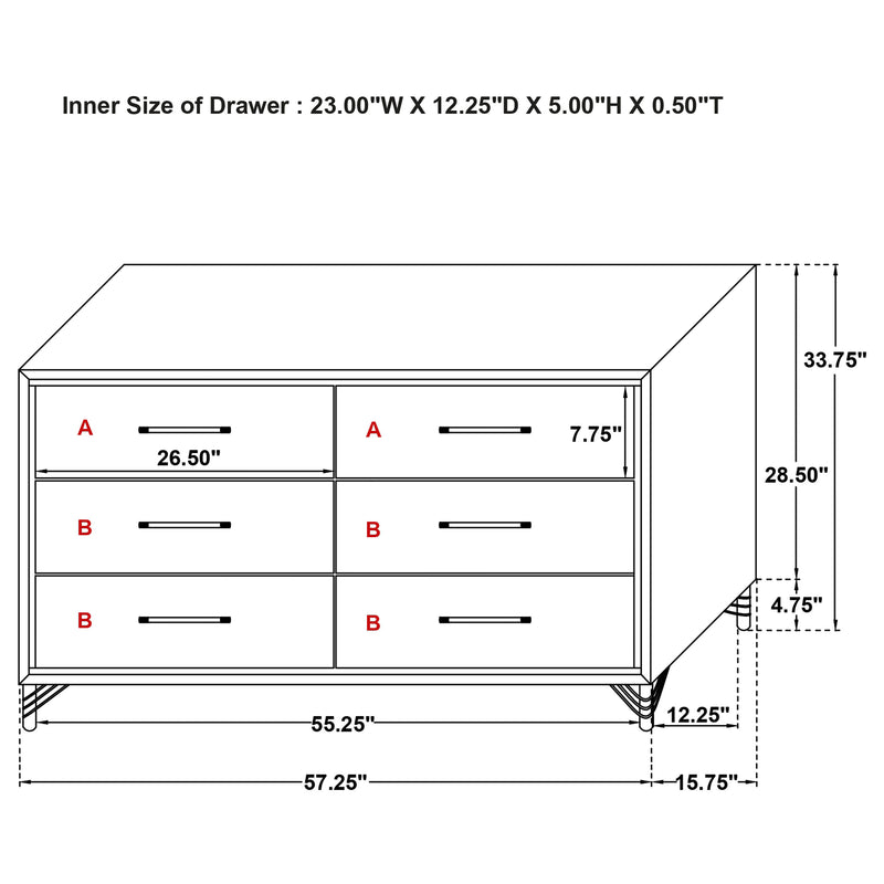 Lucia Bedroom Set - Furniture City (CA)l
