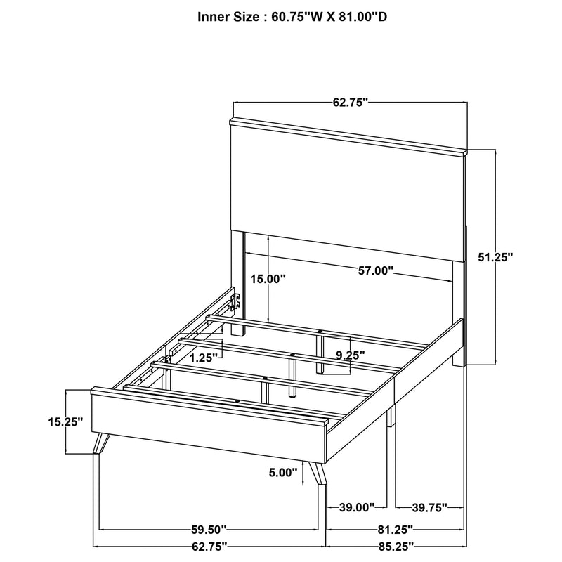 Kaywood Panel Bed