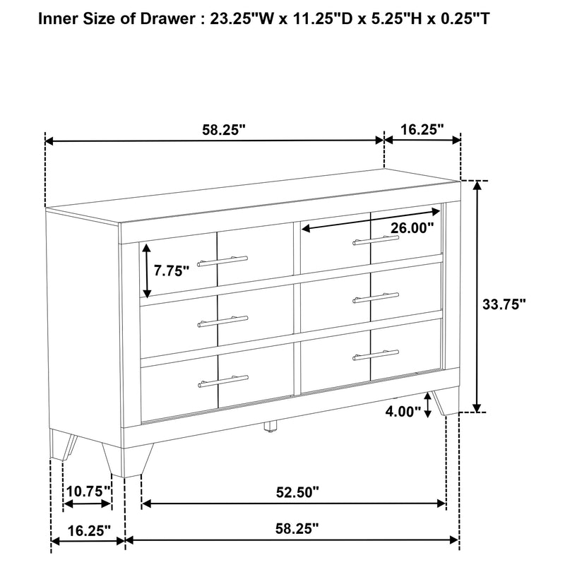 Trenton Bedroom Set - Furniture City (CA)l
