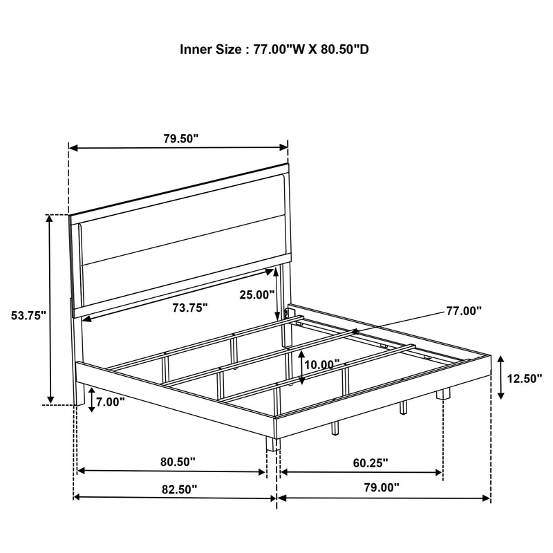 Trenton Panel Bed - Furniture City (CA)l
