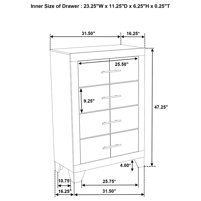 Trenton Bedroom Set - Furniture City (CA)l