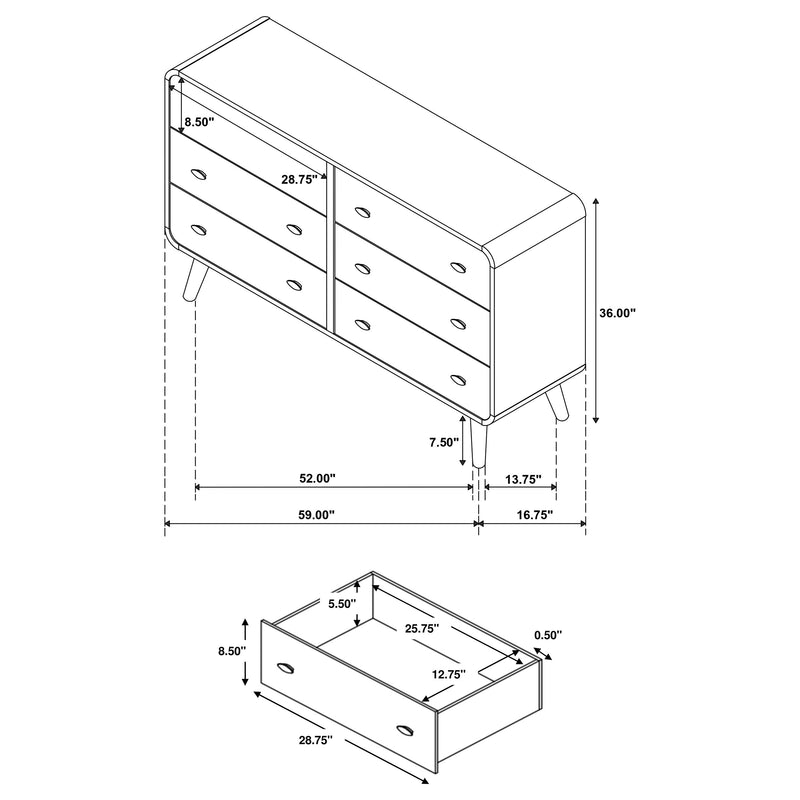 Robyn Bedroom Set - Furniture City (CA)l
