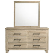 Oakglen Dresser with Mirror - Furniture City (CA)l