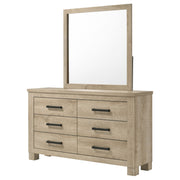 Oakglen Dresser with Mirror - Furniture City (CA)l