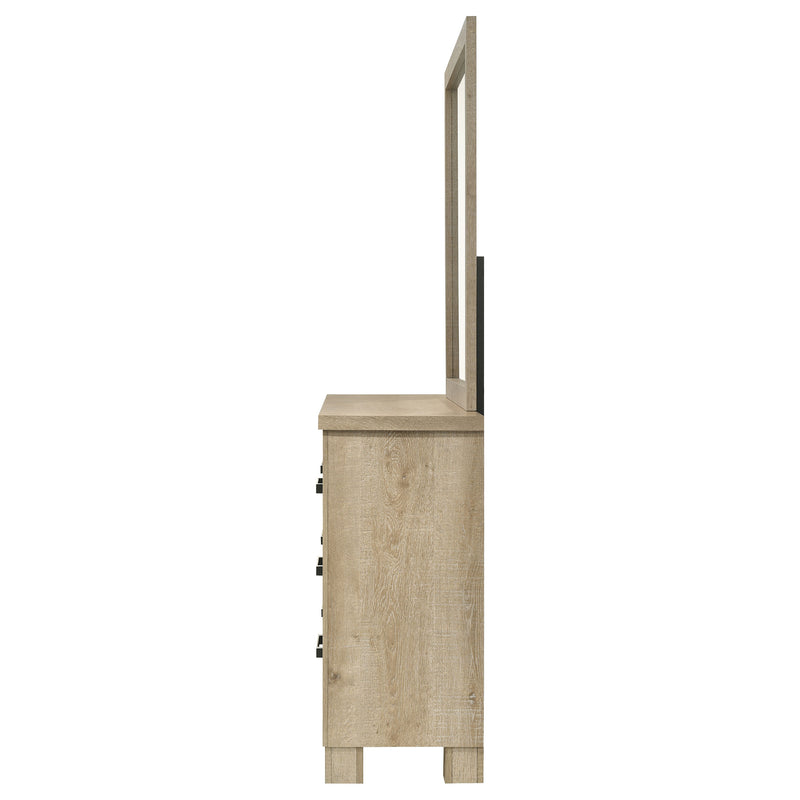 Oakglen Dresser with Mirror - Furniture City (CA)l