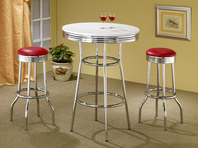 Retro Swivel Bar Stool - Furniture City (CA)l