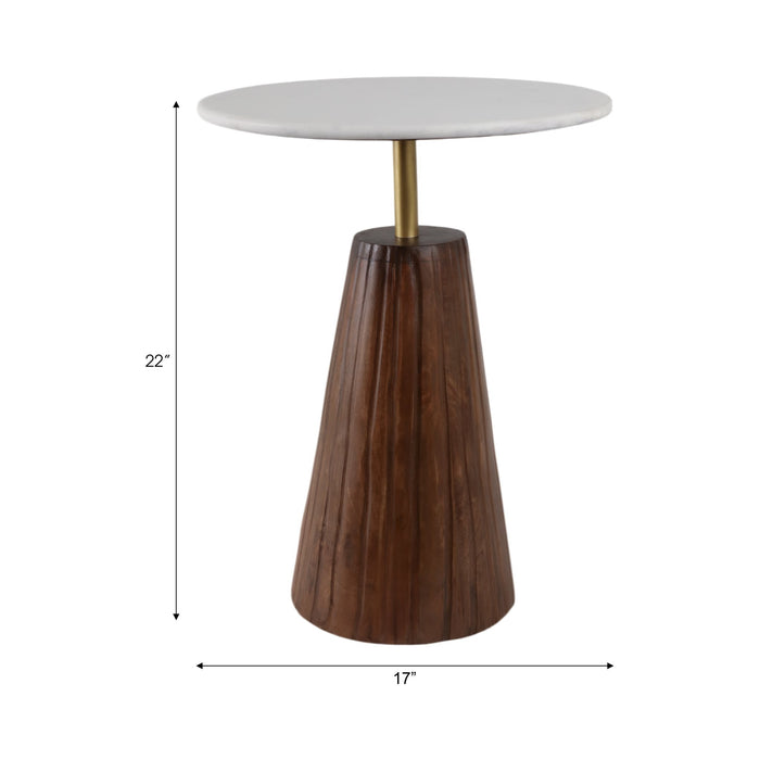 22x17-fluted-base-marble-top-accent-table-wht-brw-8