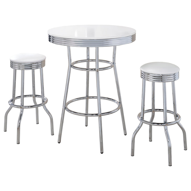 Retro Bar Table Set - Furniture City (CA)l