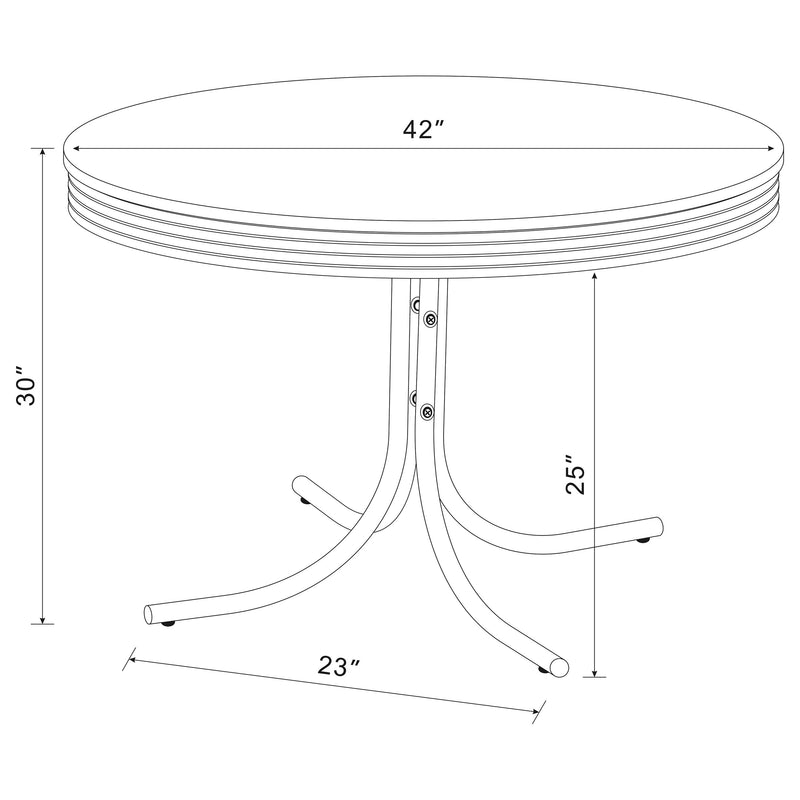 Retro Dining Set - Furniture City (CA)l