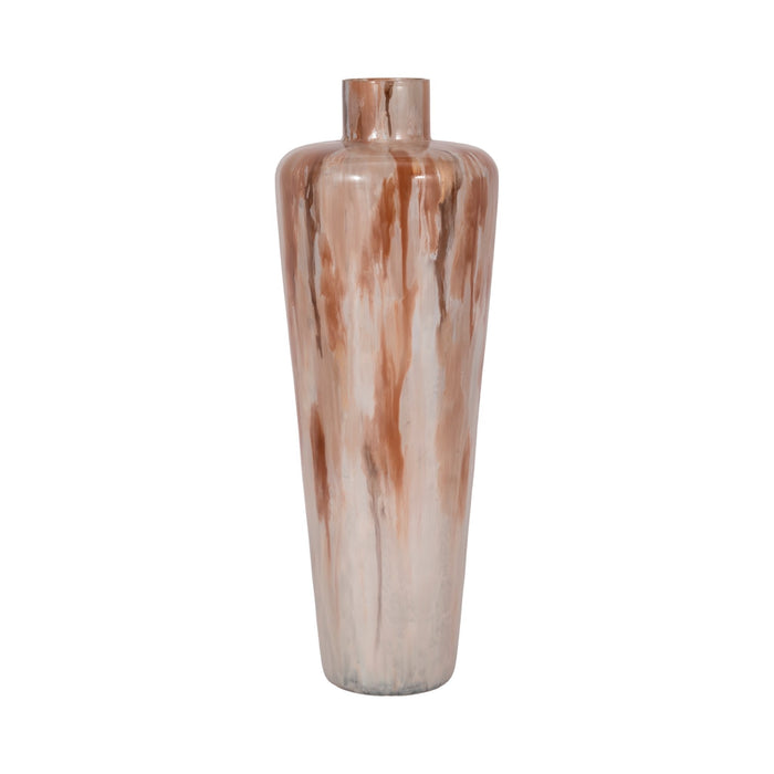 24-nude-drip-finish-glass-floor-vase-tan-multi-3