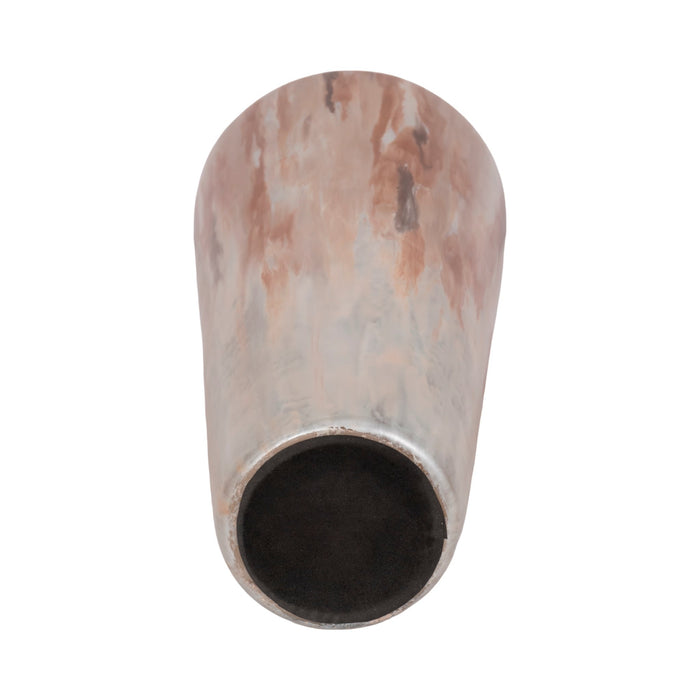 24-nude-drip-finish-glass-floor-vase-tan-multi-6