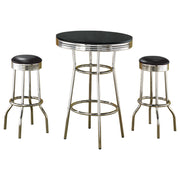 Retro Bar Table Set - Furniture City (CA)l