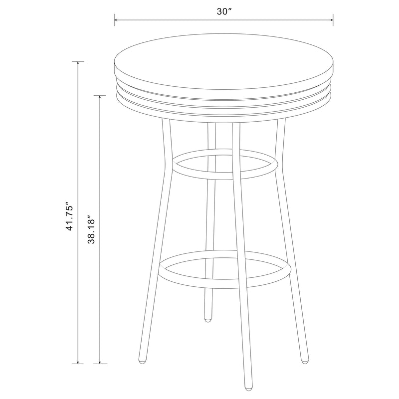 Retro Bar Table Set - Furniture City (CA)l