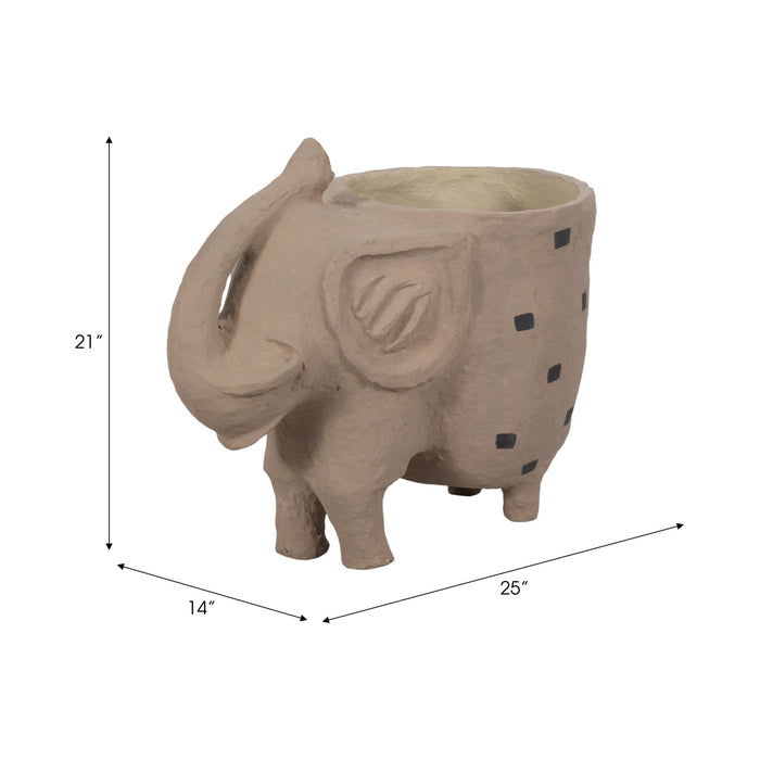 25-paper-mache-elephant-planter-ivory-9