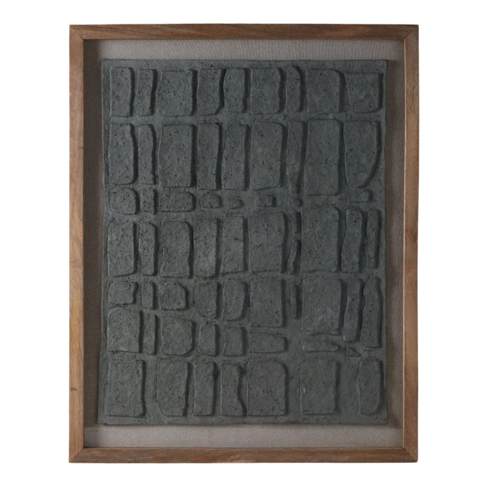 28x35-paper-mache-wall-art-w-wooden-frame-glass-1