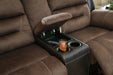 Earhart Reclining Loveseat with Console - Furniture City (CA)l