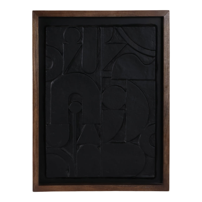 29x22-paper-mache-wall-art-black-dark-brown-1