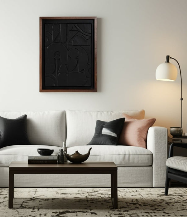 29x22-paper-mache-wall-art-black-dark-brown-10