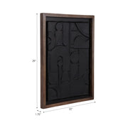 29x22-paper-mache-wall-art-black-dark-brown-7