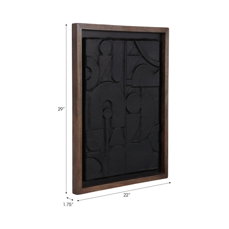 29x22-paper-mache-wall-art-black-dark-brown-7
