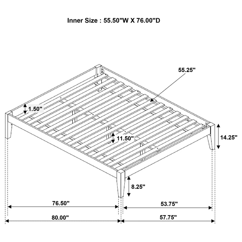 Hounslow Platform Bed Base - Furniture City (CA)l