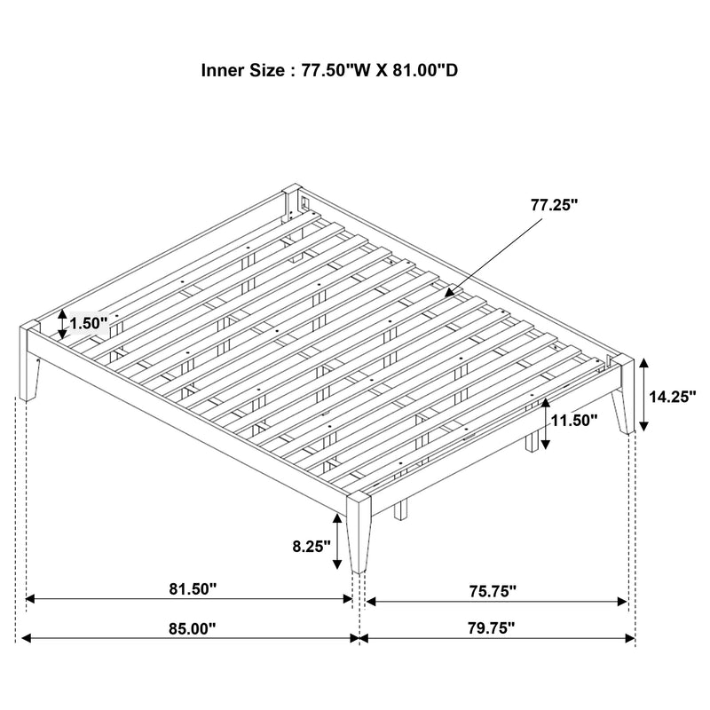 Hounslow Platform Bed Base - Furniture City (CA)l
